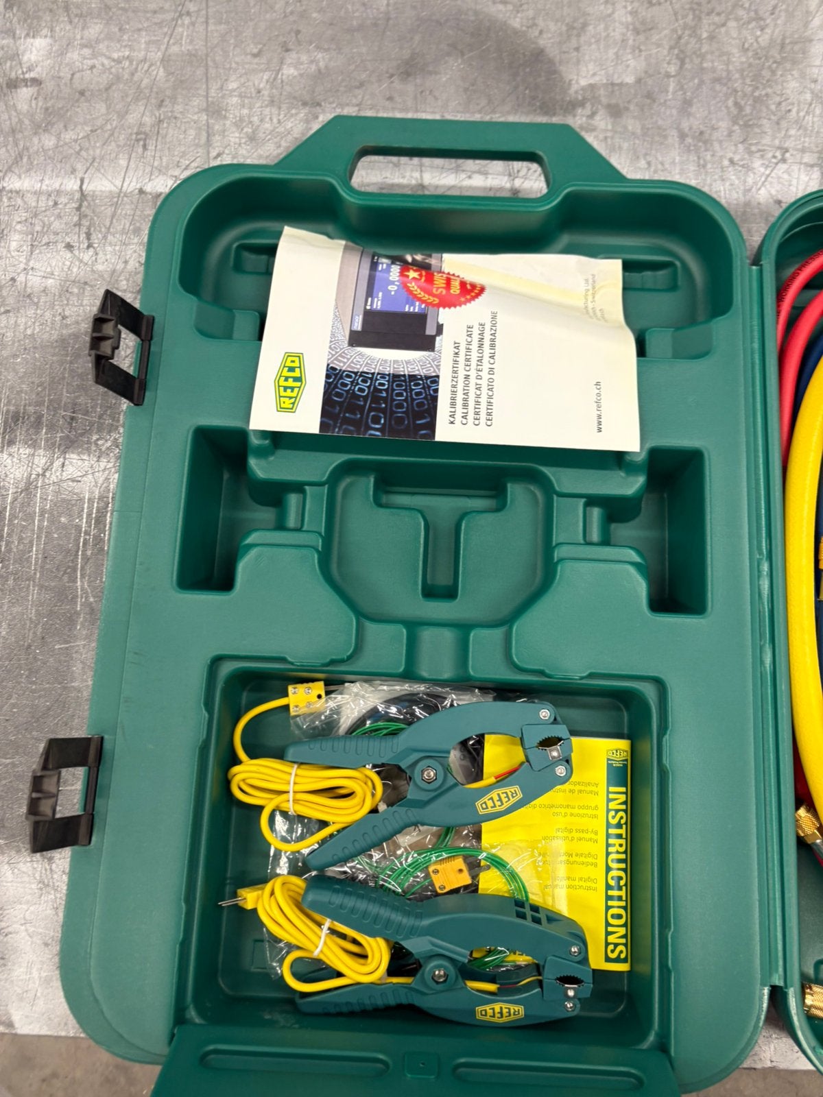 Refco 2 wegs set, Doe-het-zelf en Bouw, Meetapparatuur, Ophalen, Zo goed als nieuw