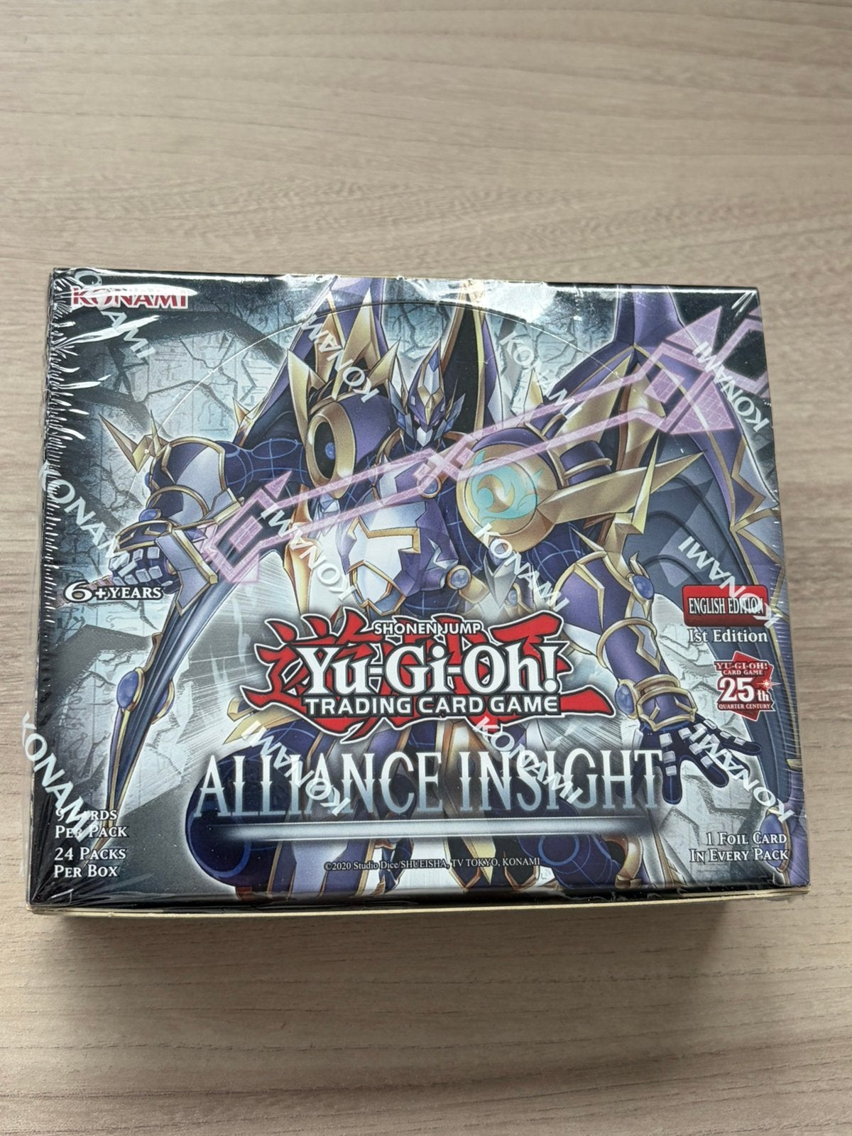 Yu-Gi-Oh! Alliance Insight Booster Box 24 Packs English, Enlèvement ou Envoi, Comme neuf, Booster, Foil