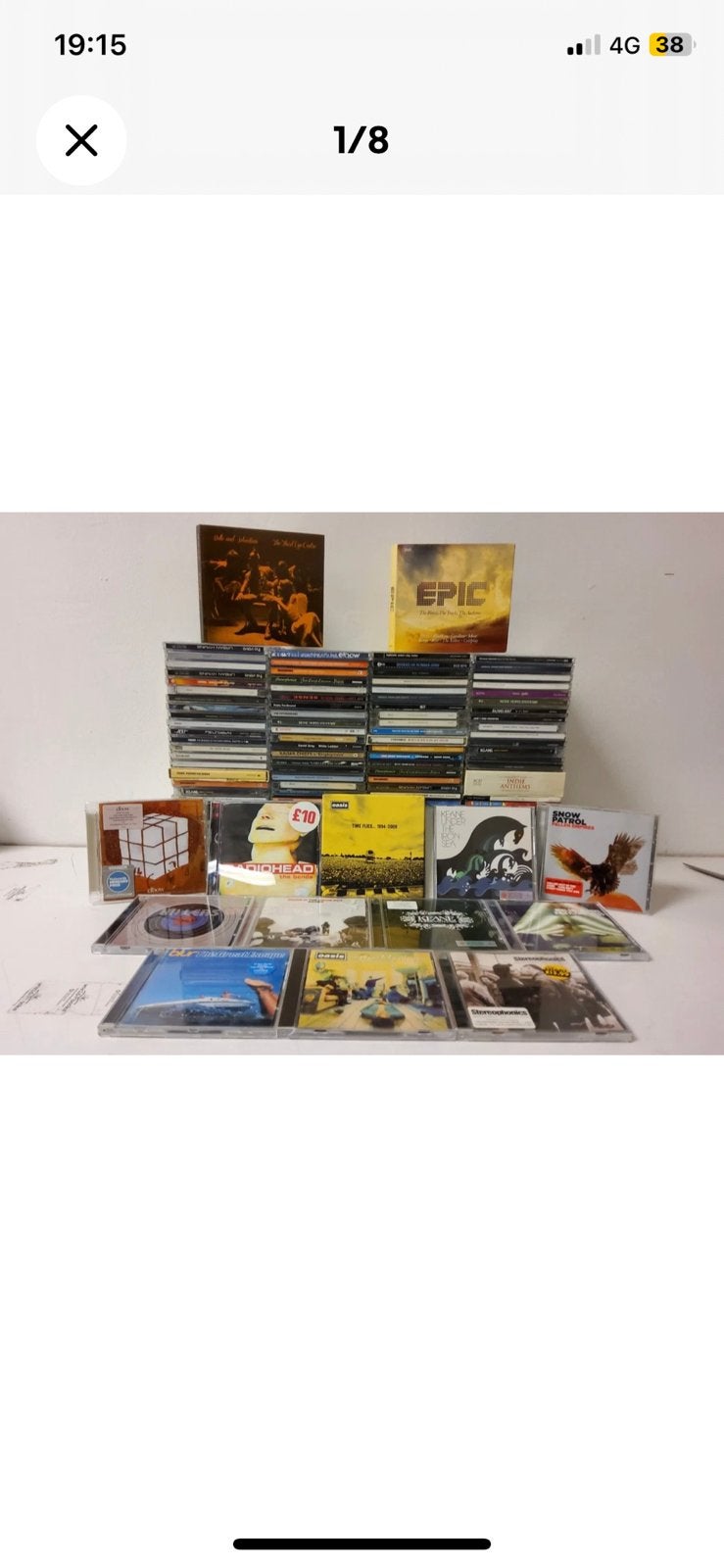 133Xindie/Britpop CD Joblot, Verzenden, Zo goed als nieuw