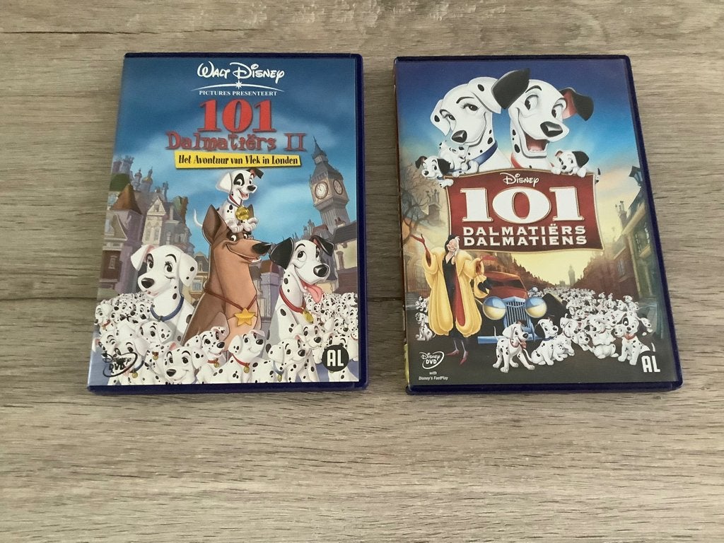 Walt Disney 101 Dalmatiers verschillende DVd'S, Europees, Tekenfilm, Alle leeftijden, Nederlands