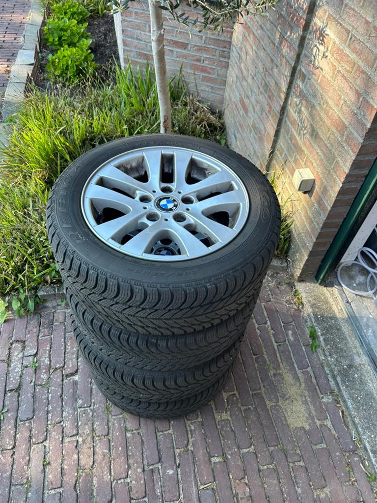 BMW velgen met zgan banden, Auto-onderdelen, Banden en Velgen, Ophalen, 16 inch, Band(en)