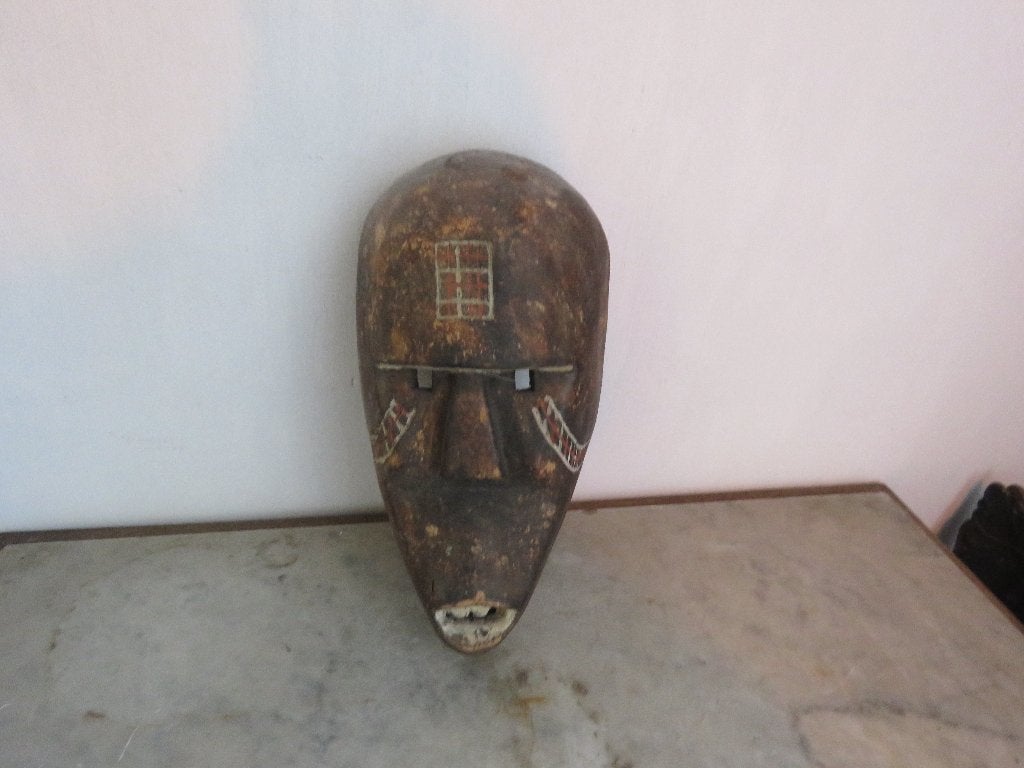 Afrikaans masker Bena Lulua DR Congo, Ophalen of Verzenden