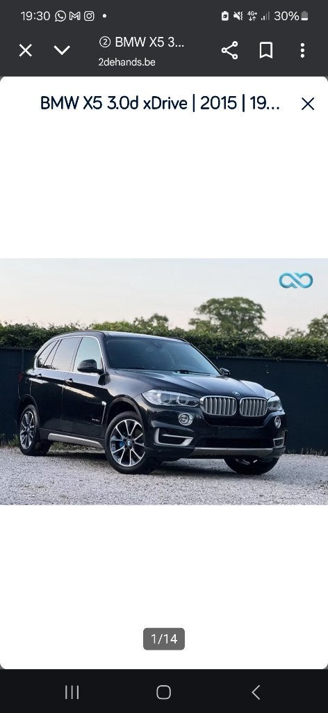 Bmw, Auto's, Automaat, Zwart, Leder, Bruin