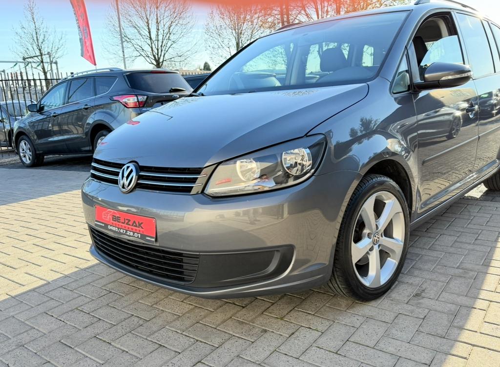 Volkswagen touran 152.000km 1.6tdi 7PL 1j Garantie, Euro 5, Achat, Entreprise, Traction avant