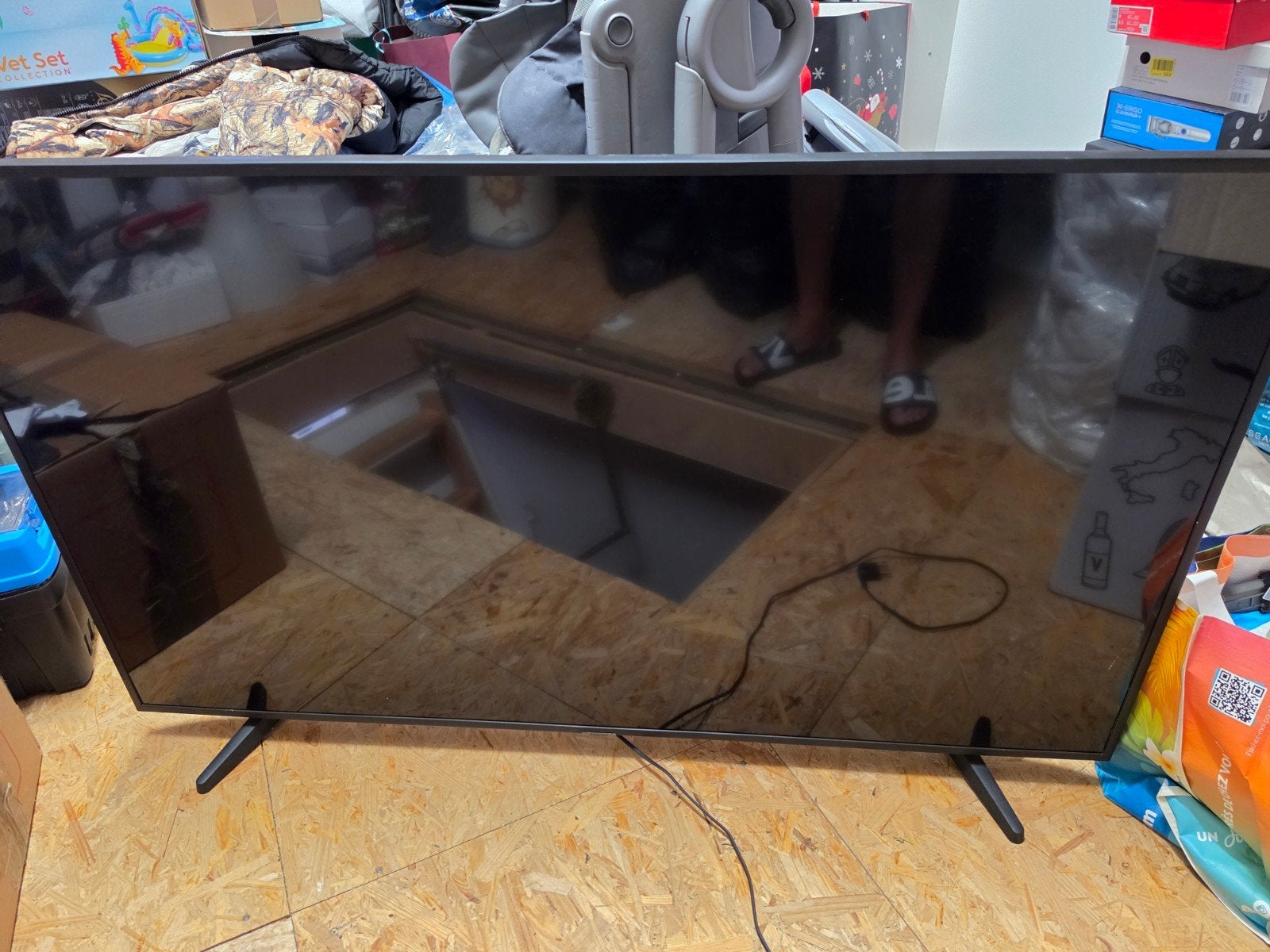 tv samsung, Enlèvement