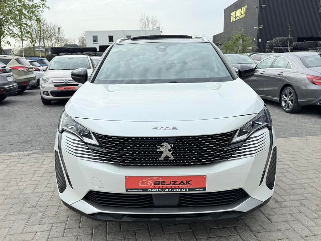 Peugeot 5008 GT-line 7pl 2021 facelift 1.5dsl 1j Garantie, Auto's, Monovolume, Euro 6, Bedrijf, Diesel