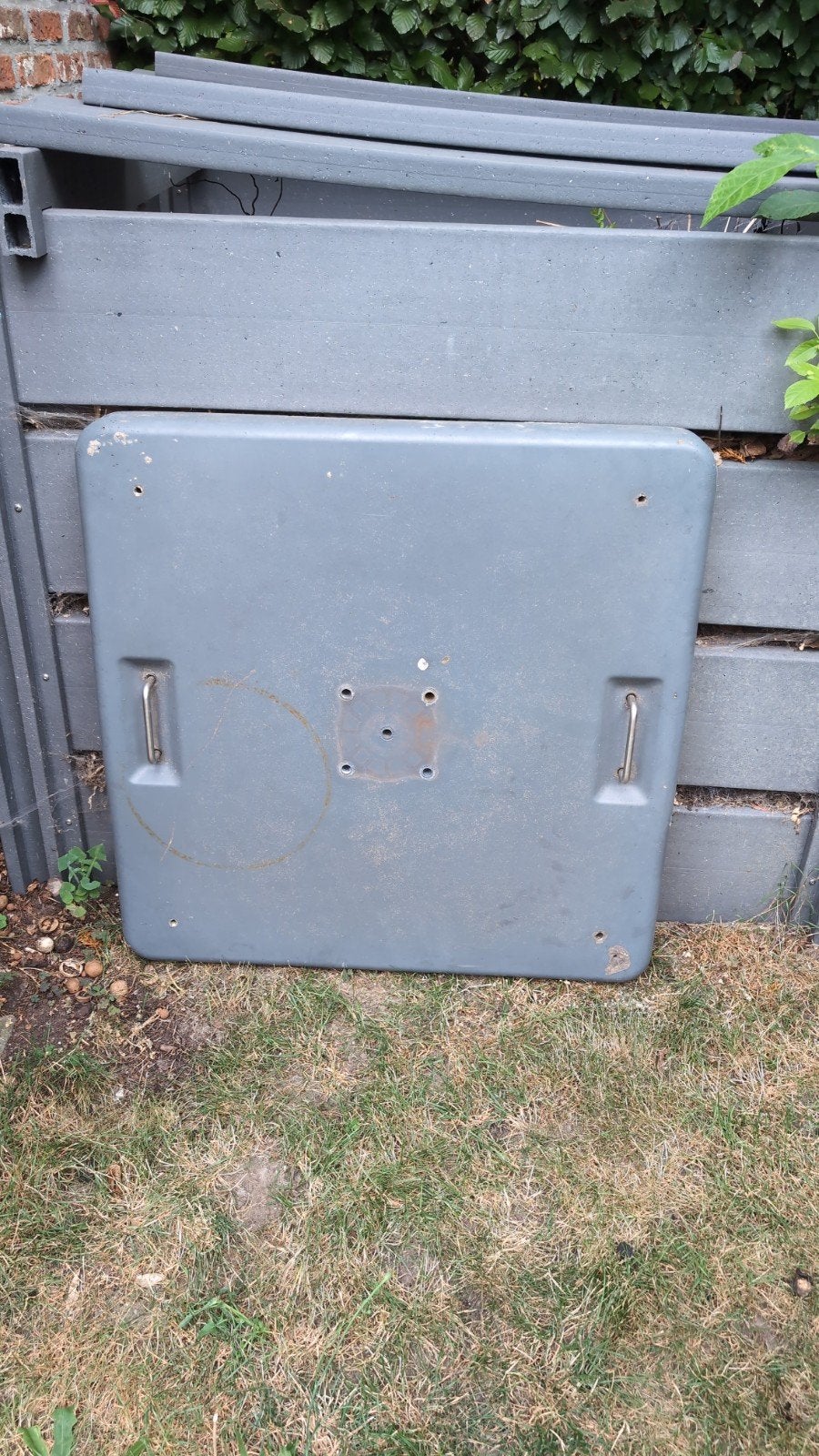 zware parasolvoet, Tuin en Terras, Ophalen, Gebruikt