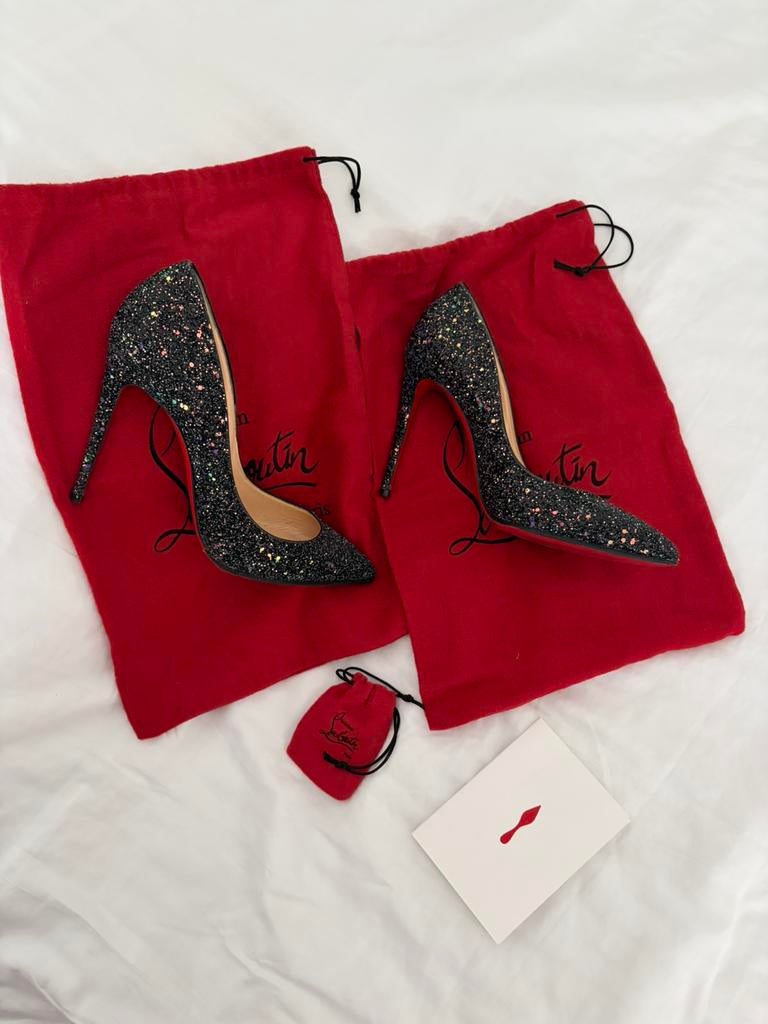 Christian Louboutin Pigalle Follies 100 “Dragonfly”, Ophalen, Zo goed als nieuw, Pumps