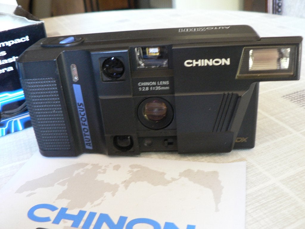 CHINON 2001 autofocus, Ophalen of Verzenden, Zo goed als nieuw, Compact, Overige Merken
