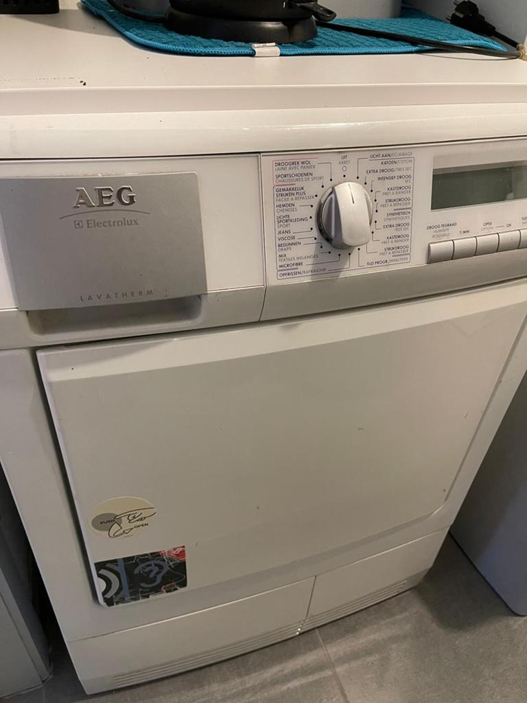 AEG droogkast, Elektronische apparatuur, Droogkasten, Ophalen, Gebruikt, Voorlader