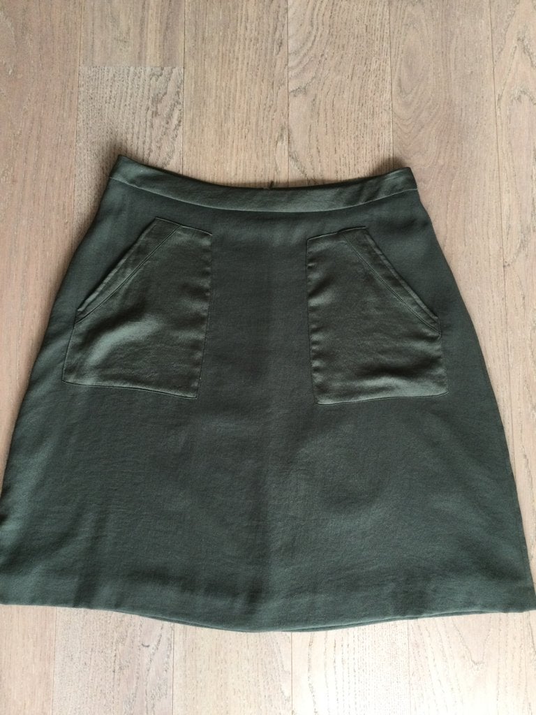 Jupe d'été kaki, Vêtements | Femmes, Taille 38/40 (M), Enlèvement ou Envoi, Au-dessus du genou, Comme neuf