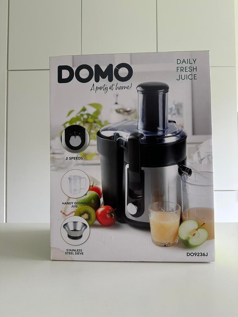 Domo Sapcentrifuge, Ophalen, Zo goed als nieuw, Elektrisch, Sapcentrifuge