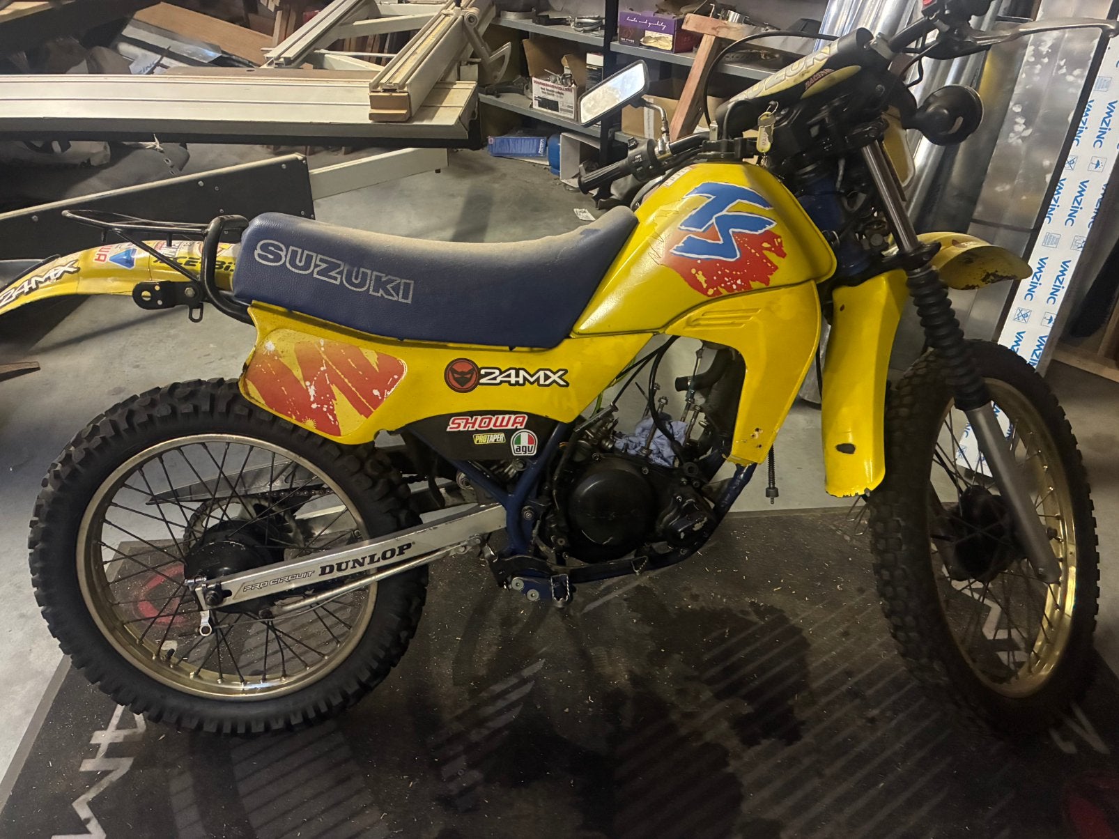 Suzuki tsx 50 watergekoeld, Ophalen