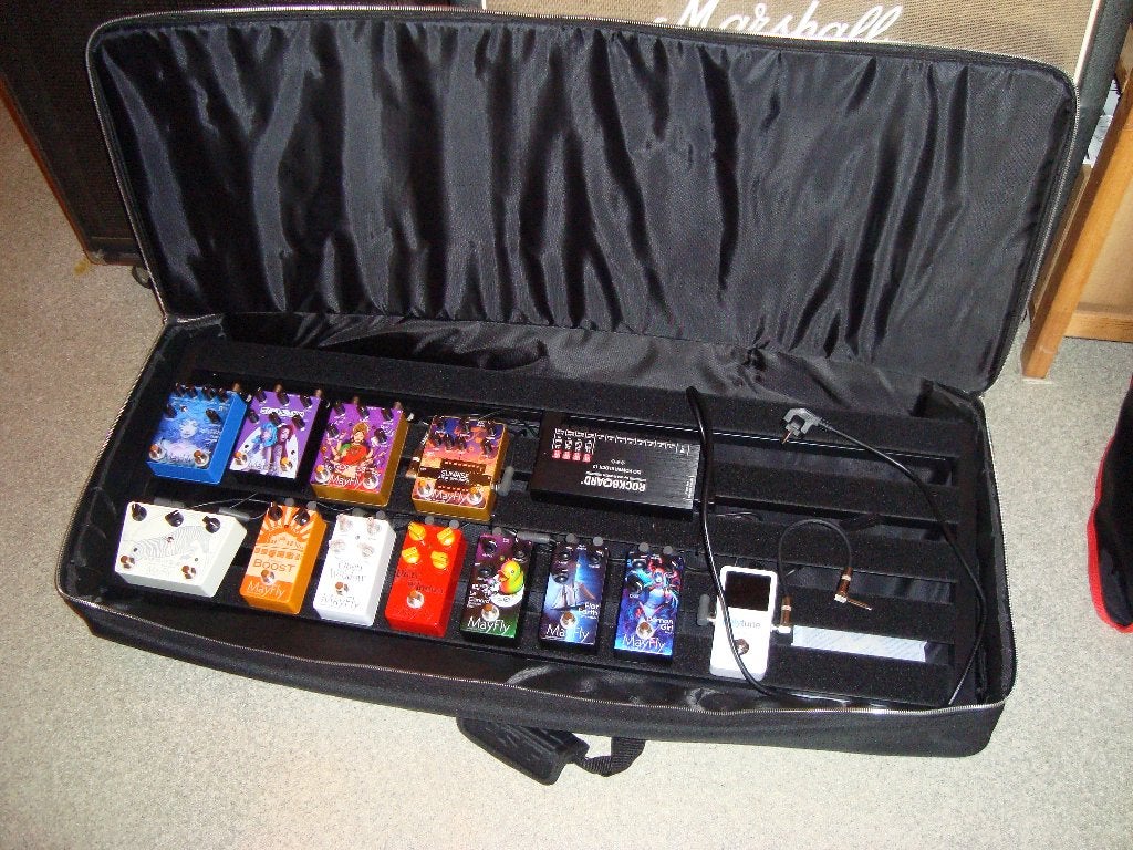 Dunlop Bonamassa Wah, Red Witch delay, Pedaltrain Terra 42, Musique & Instruments, Enlèvement, Comme neuf, Delay ou Écho