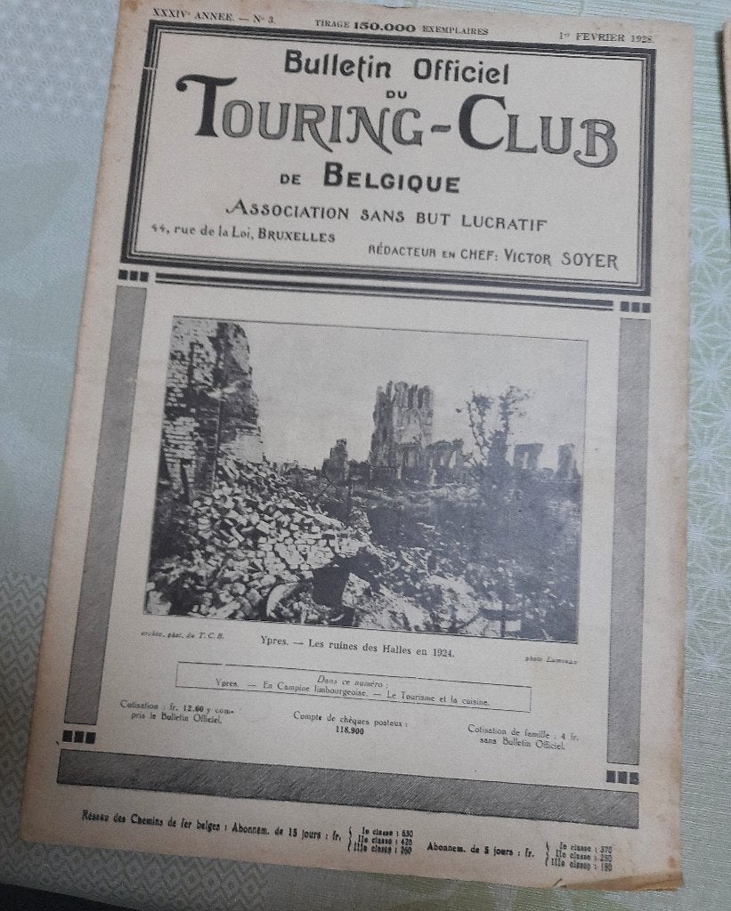 Bulletin Officiel Touring Club, 5 stuks., Ophalen of Verzenden, Onbekend, Gelezen, Overige merken