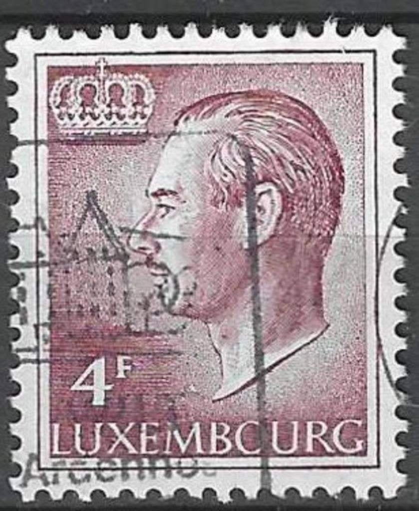Luxembourg 1971 - Yvert 779 - Grand-Duc Jean (ST), Envoi, Luxembourg, Affranchi