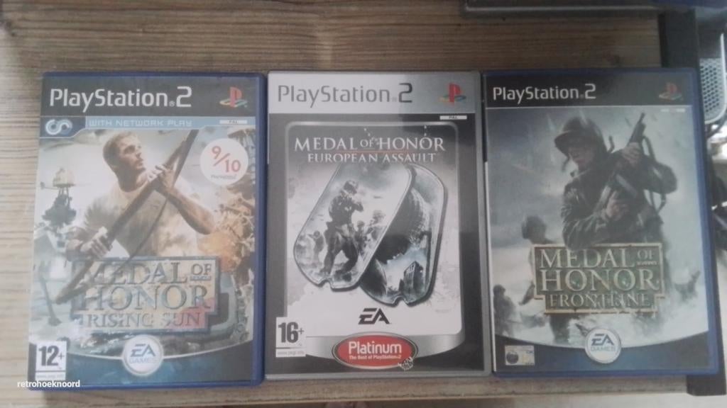 Pack Medal of Honor pour PlayStation 2, Consoles de jeu & Jeux vidéo, Envoi