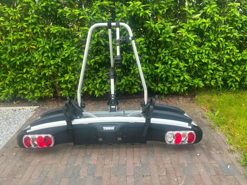 Thule fietsendrager voor 3 fietsen, Auto diversen, Fietsendragers, Ophalen, 3 fietsen of meer, Elektrische fiets, Zo goed als nieuw