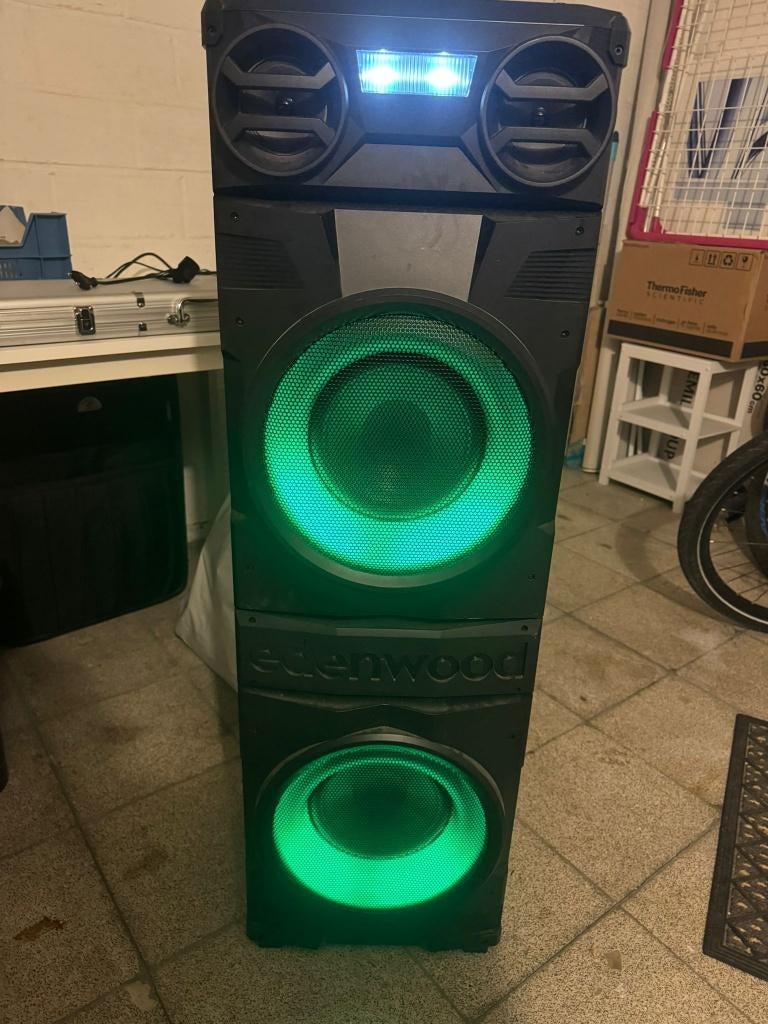 Edenwood Feestmuziekbox 2000 watt, Ophalen of Verzenden, Bluetooth, Zo goed als nieuw