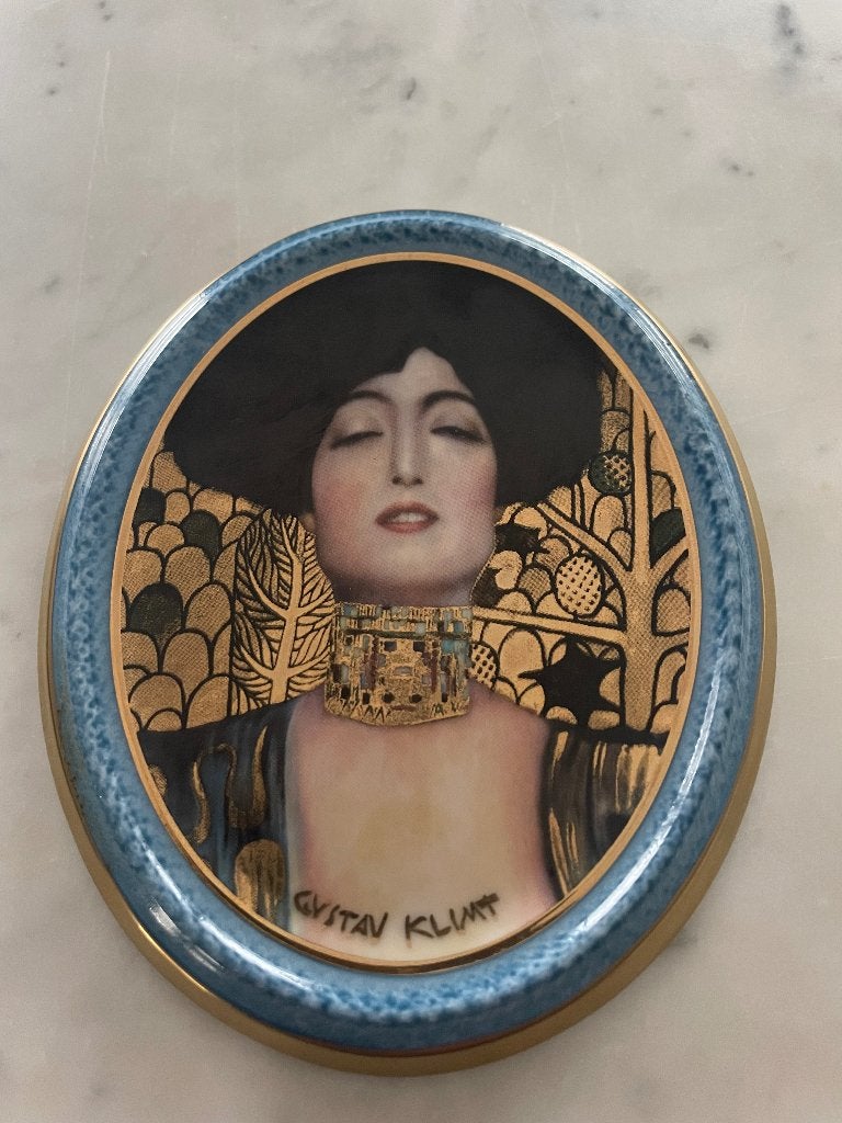 Gustav Klimt, Antiek en Kunst, Ophalen, Handgeschilderd