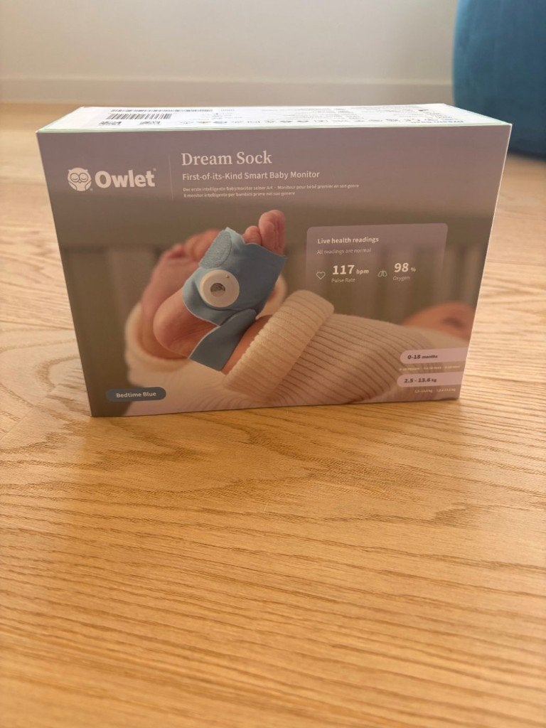 Owlet Dream Sock Smart Baby Monitor 0-18m, Kinderen en Baby's, Ophalen, Nieuw, 100 tot 250 meter, Digitaal