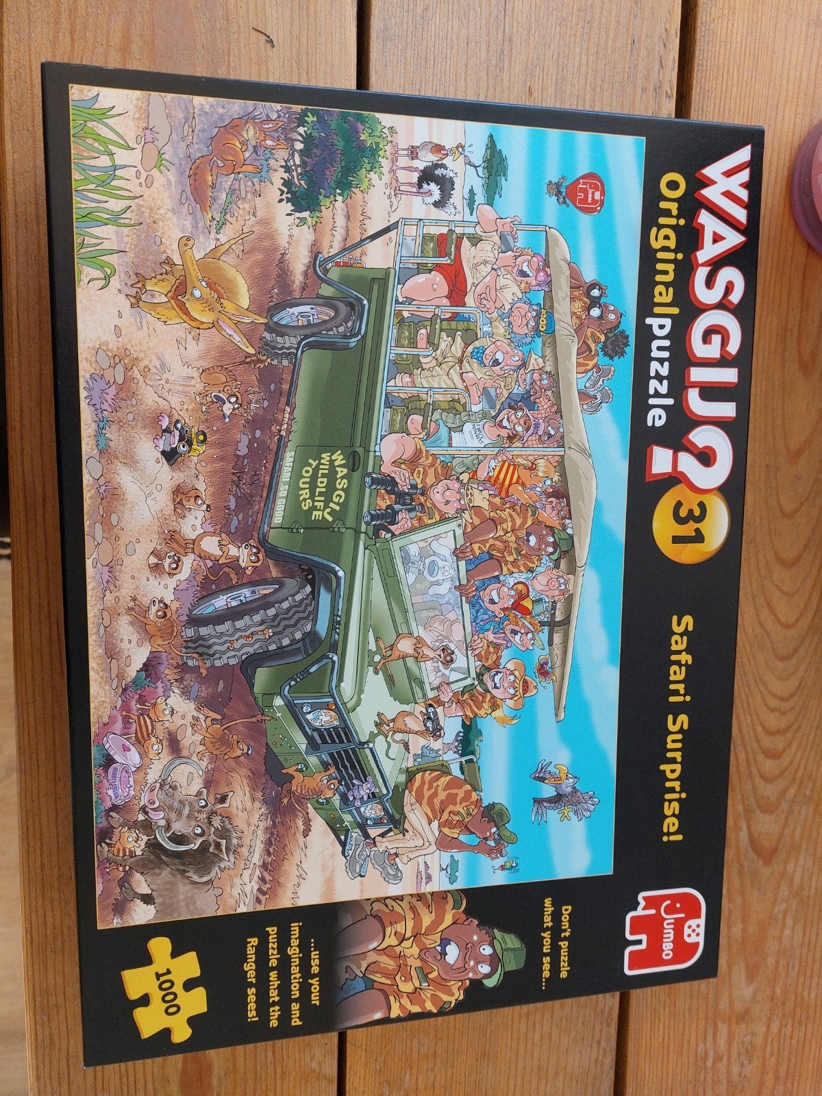 puzzel Wasgij thema safari te koop, Ophalen of Verzenden