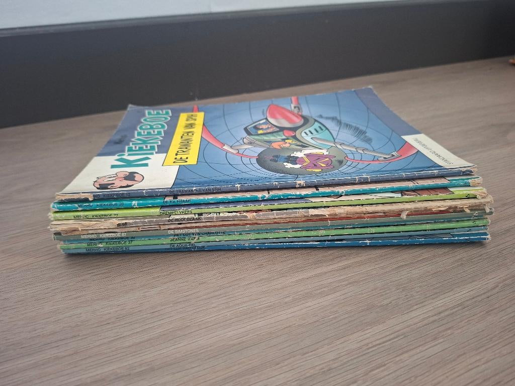 Lot strips Kiekeboe, Boeken, Europa, Merho, Meerdere comics, Ophalen