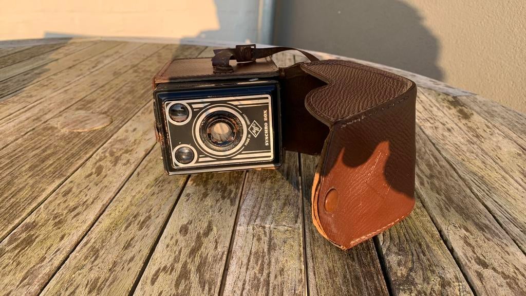 Agfa Synchro Box 6011, Ophalen, 1940 tot 1960, Fototoestel