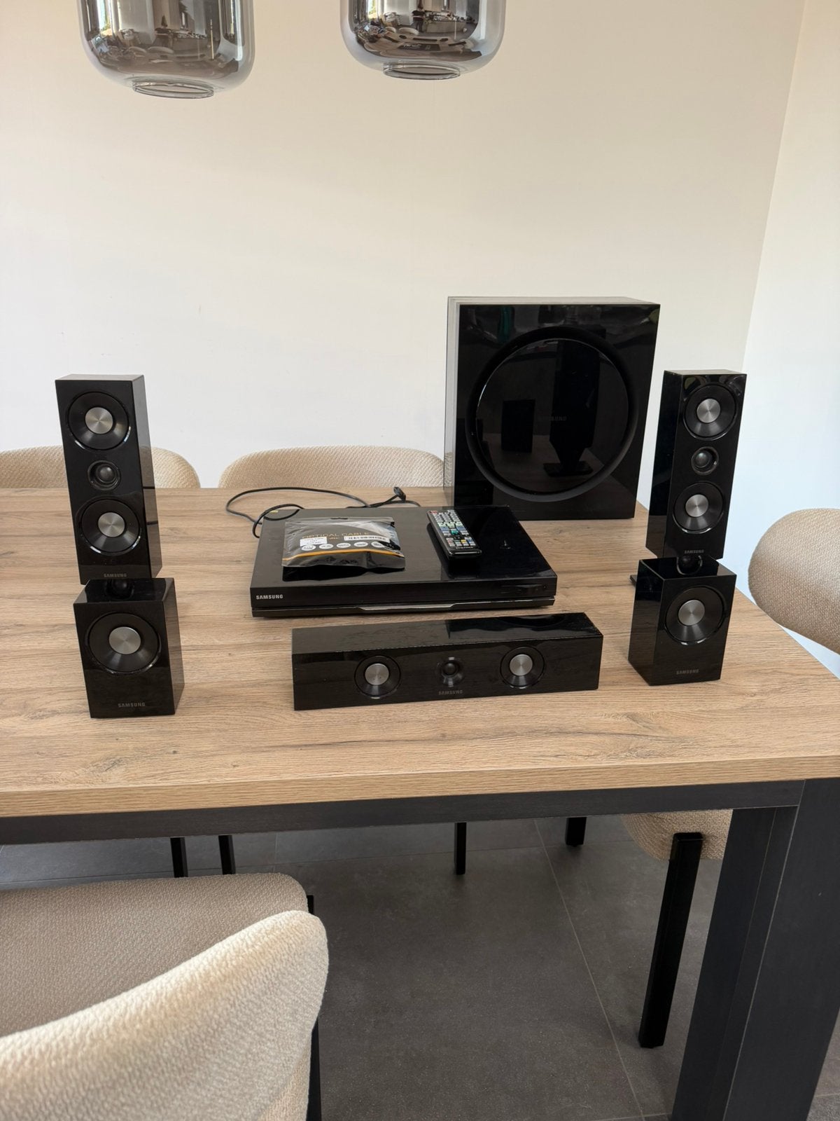 Samsung HT-D6500 5.1 Home Cinema systeem, Autres marques, Lecteur Blu-ray, Enlèvement, Utilisé