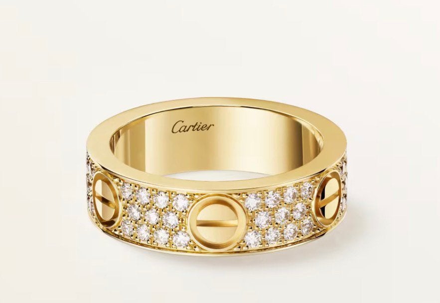 Cartier ring, Handtassen en Accessoires, Ringen, Ophalen, Zo goed als nieuw
