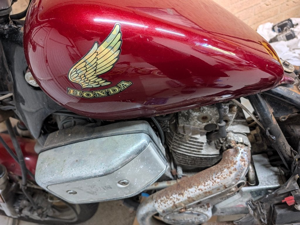 benzine tank Honda Shadow VT700C 1986, Ophalen of Verzenden, Gebruikt