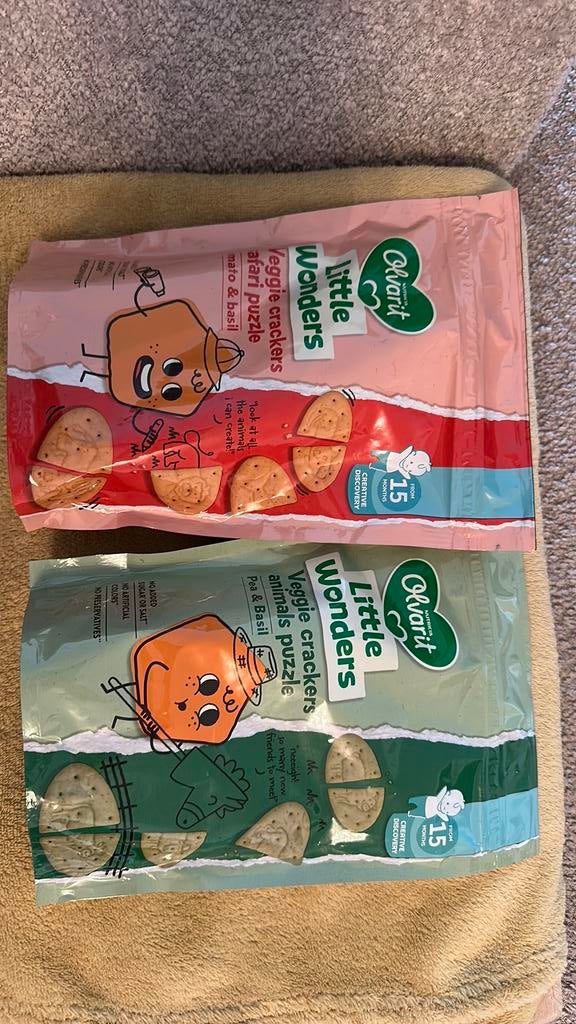 Olvarit Little Wonders Crackers, Ophalen, Nieuw