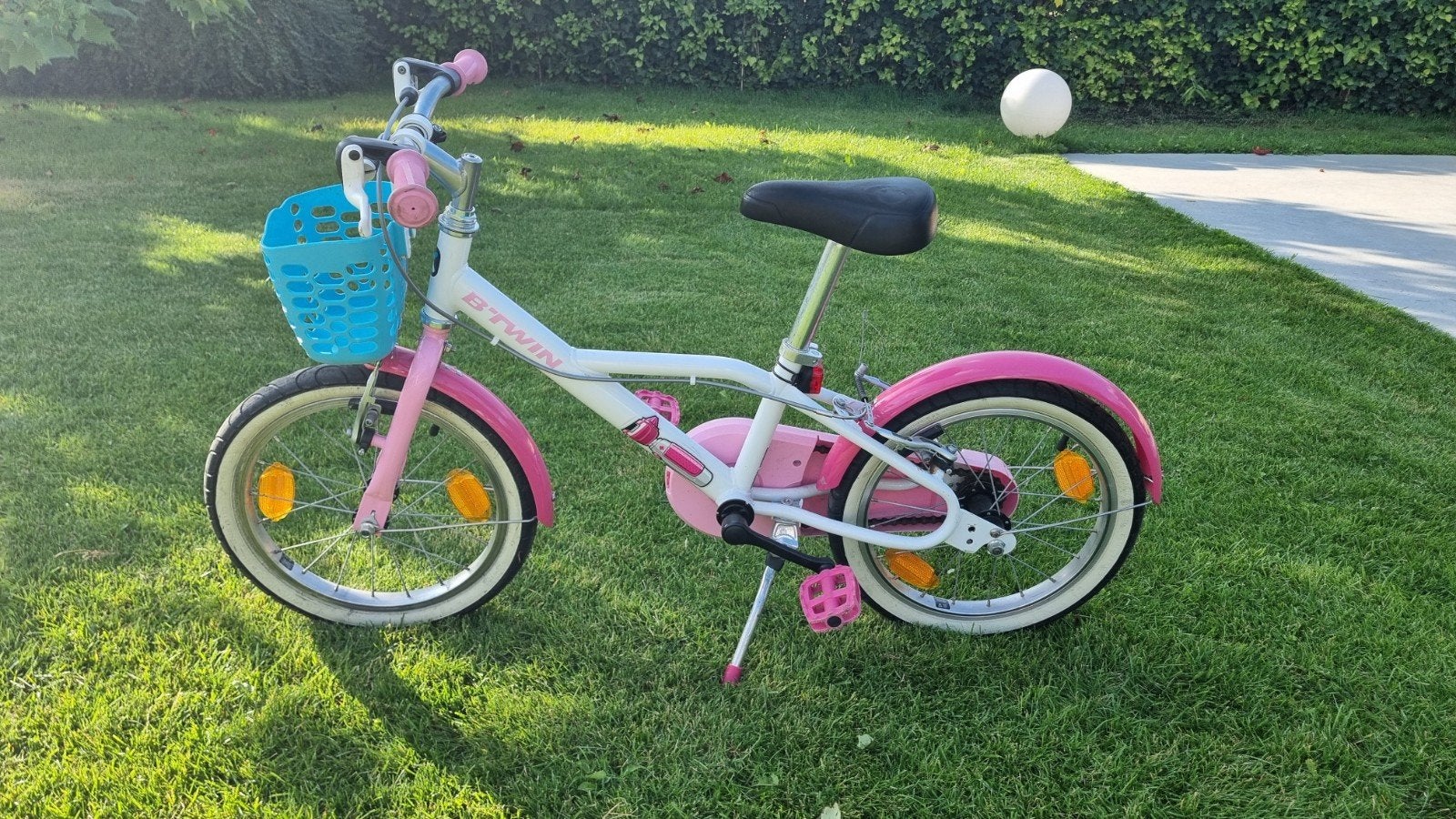 B’Twin Docto Girl 500 – 16 inch roze kinderfiets, Ophalen, 16 inch
