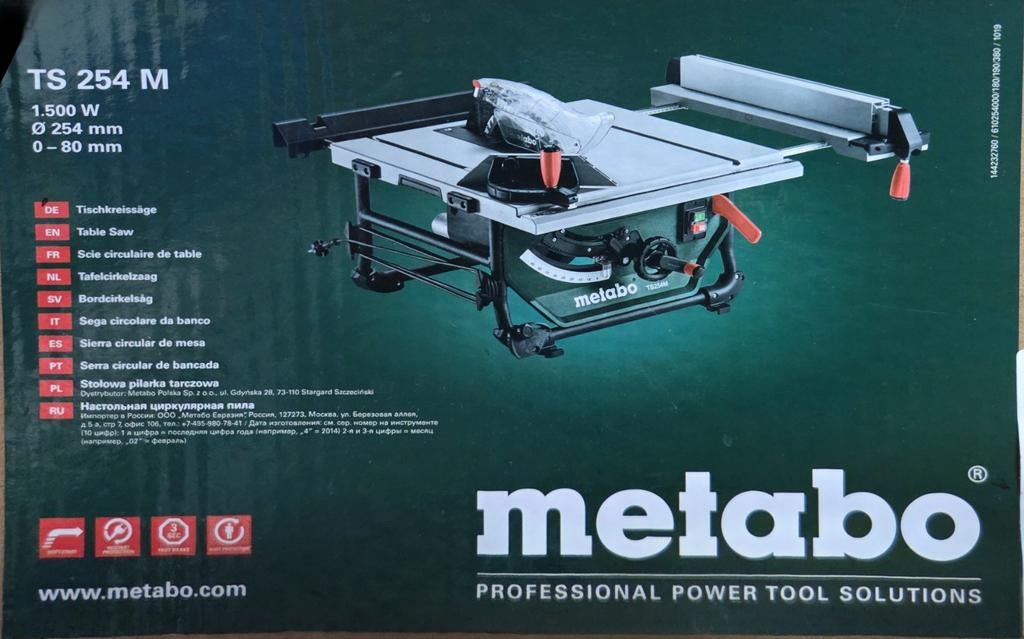 Scie sur table metabo, Bricolage & Construction