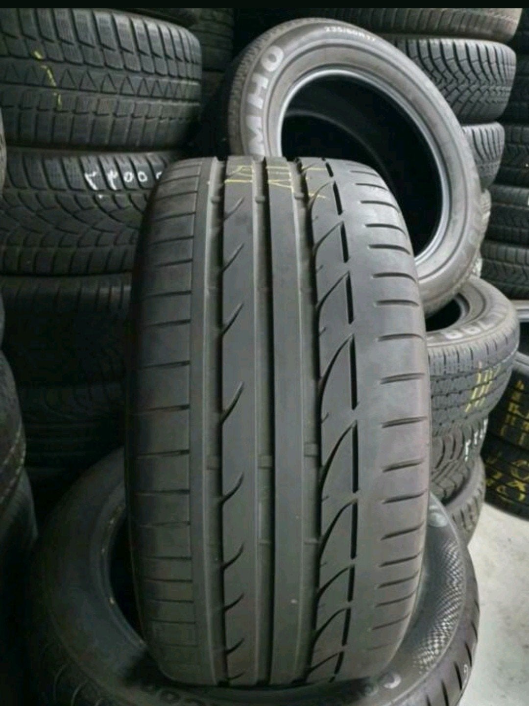 24540r17 245 40 r17 245/40/r17 Bridgestone avec montage, Ophalen of Verzenden