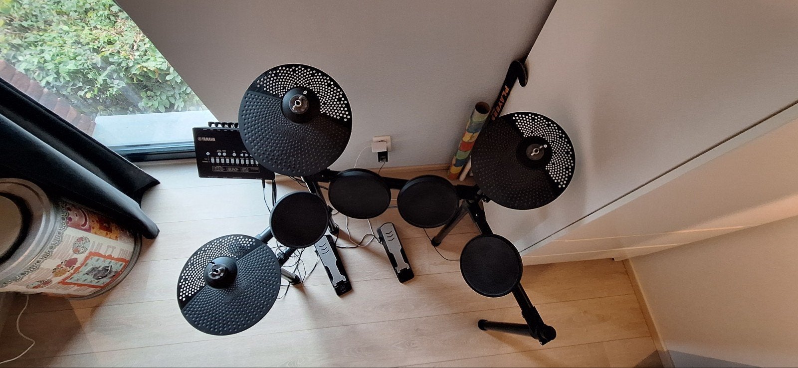Yamaha DTX402K drumstel, Muziek en Instrumenten, Ophalen, Gebruikt, Yamaha, Elektronisch