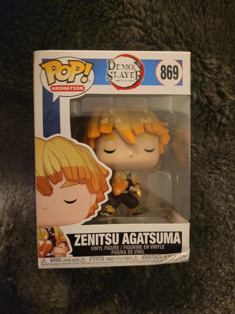 Vends figurine Funko Pop! officielle de Zenitsu Agatsuma (nu
