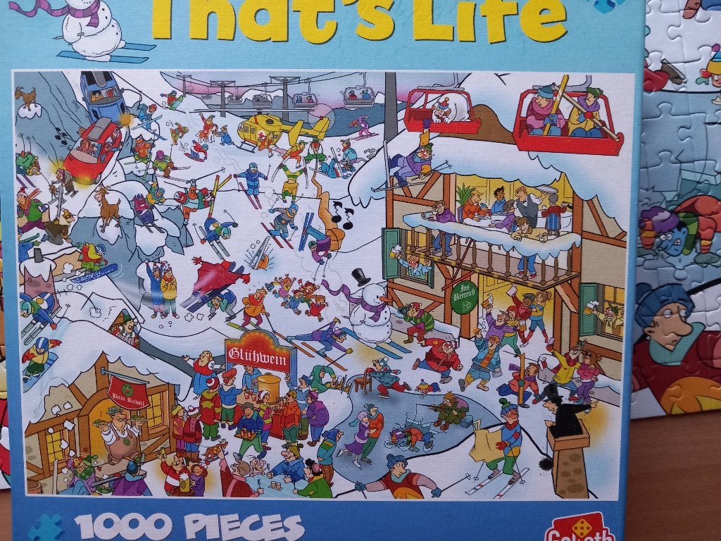 Puzzel te koop, Ophalen, 500 t/m 1500 stukjes, Zo goed als nieuw