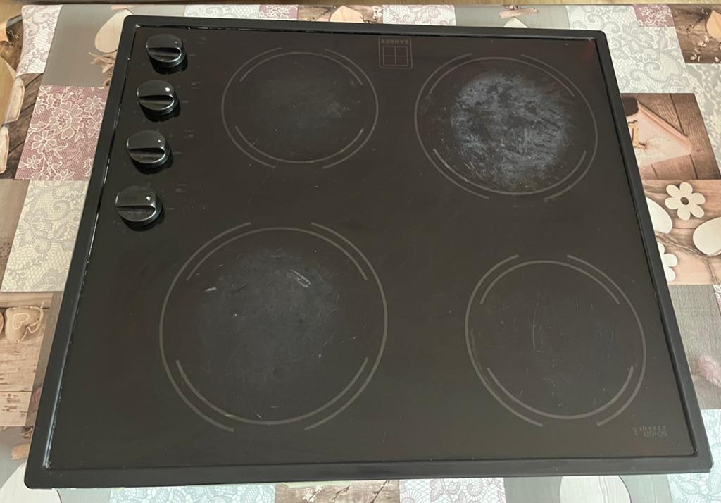 Taque halogène Zanker, Elektronische apparatuur, Kookplaten, Ophalen, Halogeen, Gebruikt, Tussenbouw