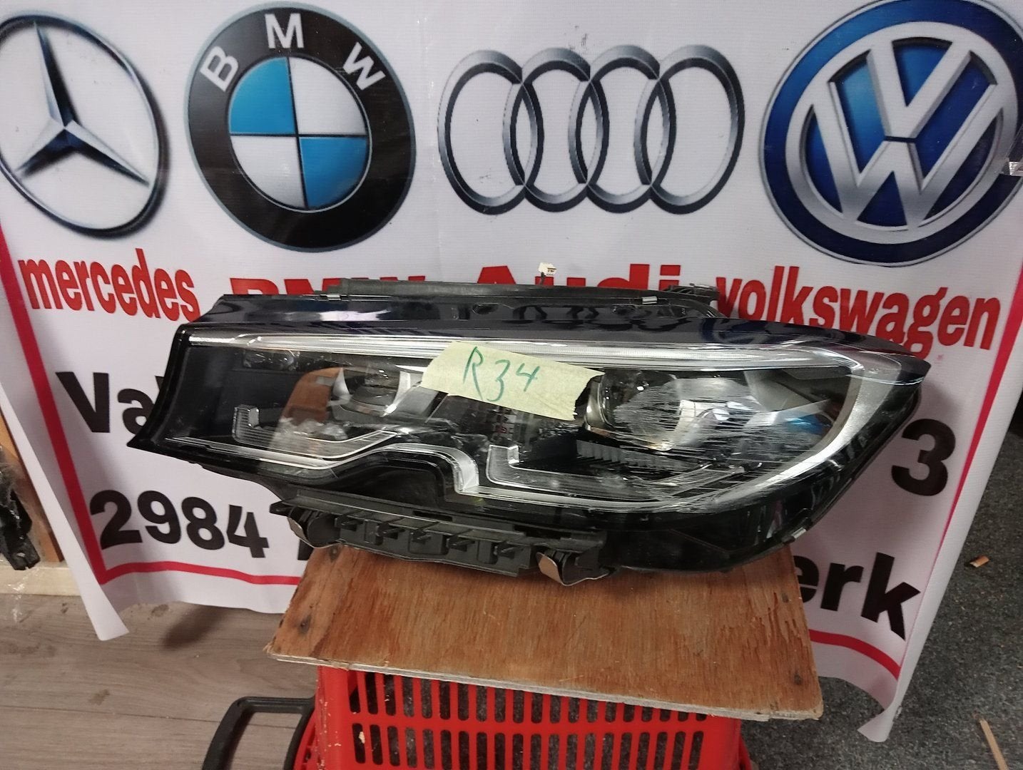 Koplamp Full Led BMW 3-serie G20 G21 Links voor A99481701-08, Gebruikt, -, -, Ophalen of Verzenden