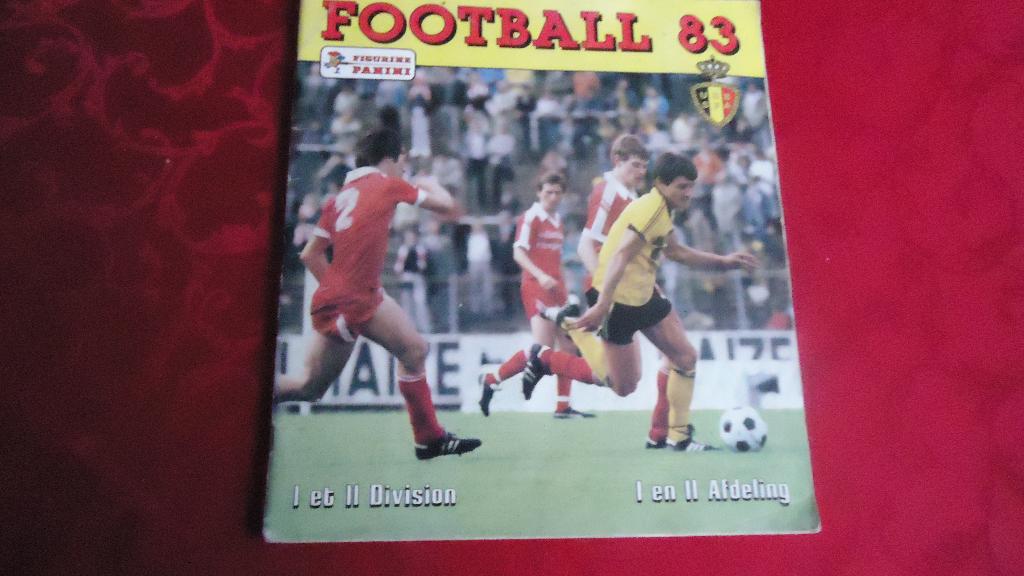 PANINI STICKER ALBUM FOOTBALL 83 ANNO 1983 VOETBAL, Ophalen of Verzenden, Zo goed als nieuw, Sticker