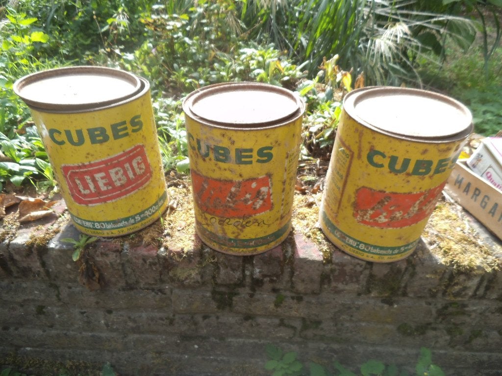 blikken dozen liebig en qualtity street, braecker, Ophalen of Verzenden