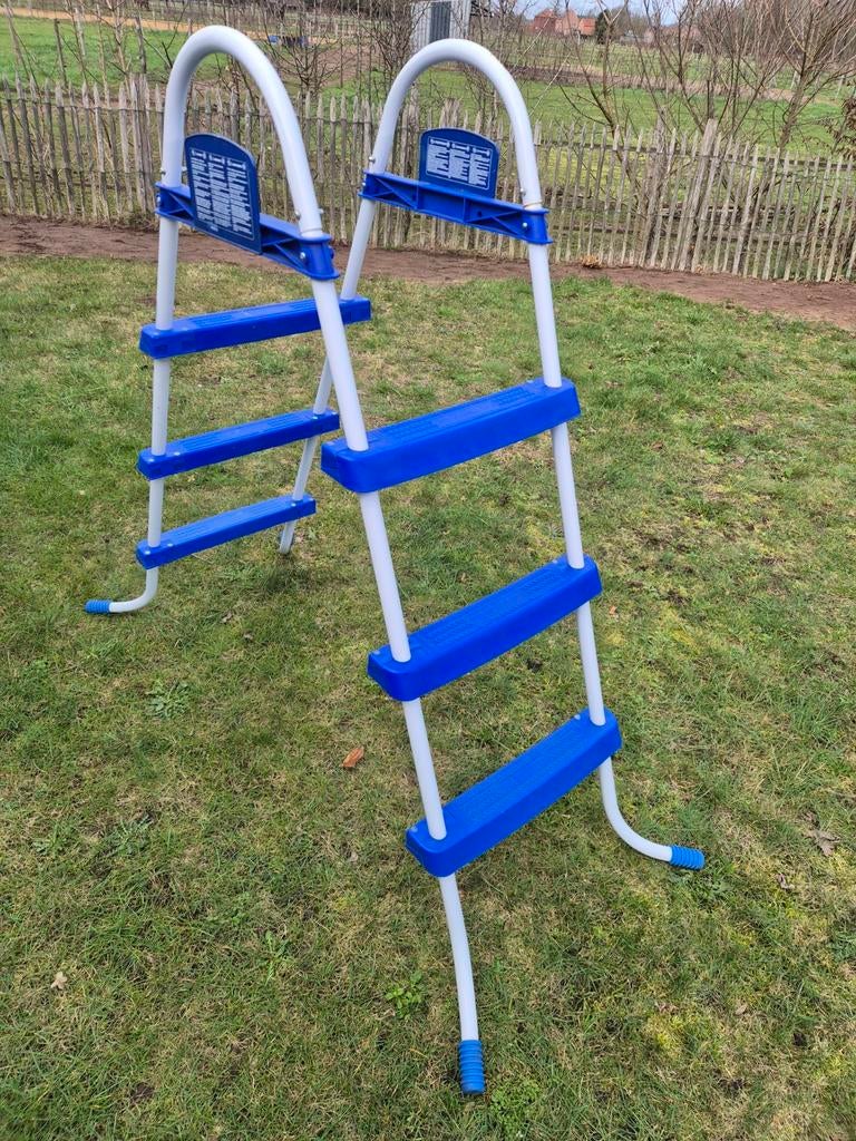 BestWay zwembadladder, Ophalen