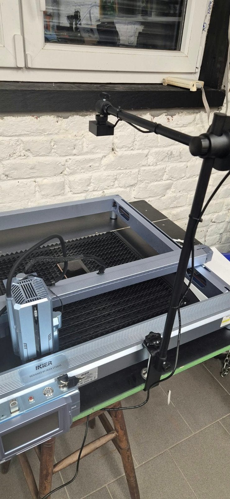 graveur laser Ikier k1 pro max  24/48 w, Computers en Software, Ophalen, Zo goed als nieuw