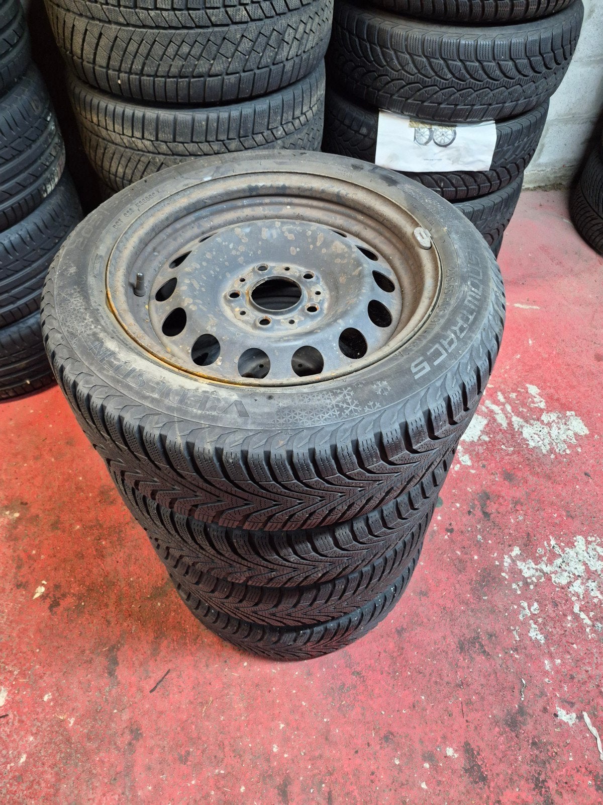 jantes BMW origine 16" kit hiver série 3 et 1 E9x E8x 5x120, Autos : Pièces & Accessoires, Enlèvement, Utilisé, BMW
