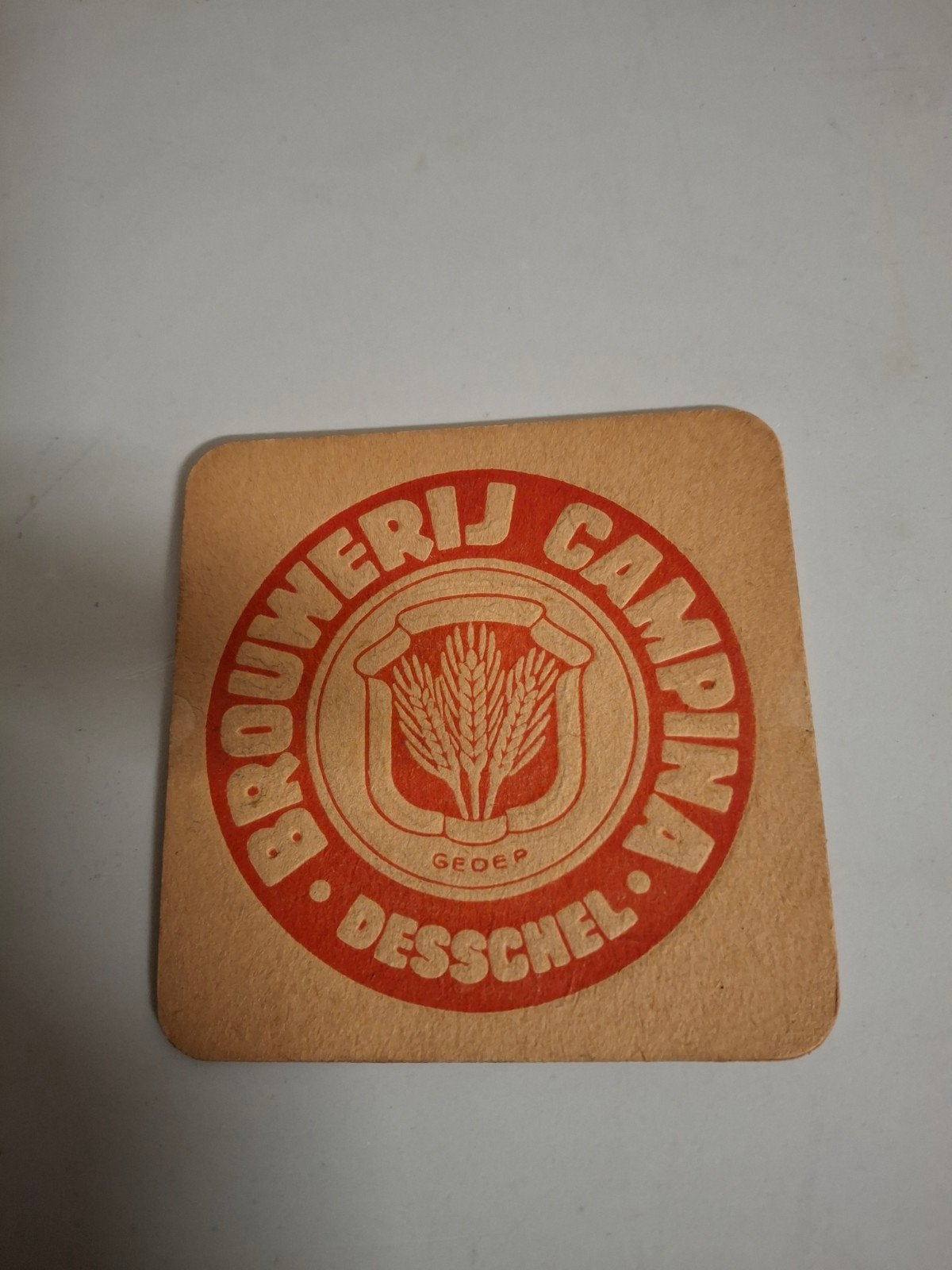oud bierviltje campina dessel, Verzamelen, Biermerken, Ophalen of Verzenden