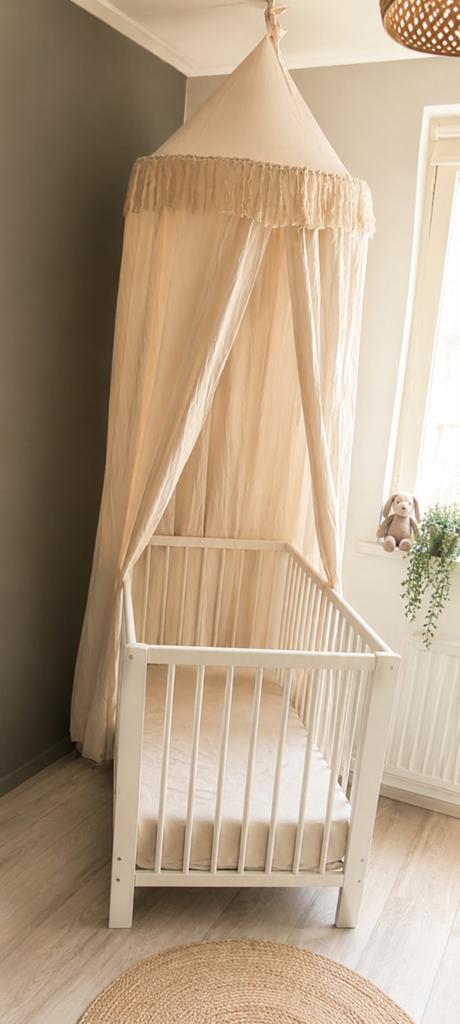 Bedhemel met franjes, Kinderen en Baby's, Kinderkamer | Inrichting en Decoratie, Ophalen of Verzenden, Nieuw, Klamboe
