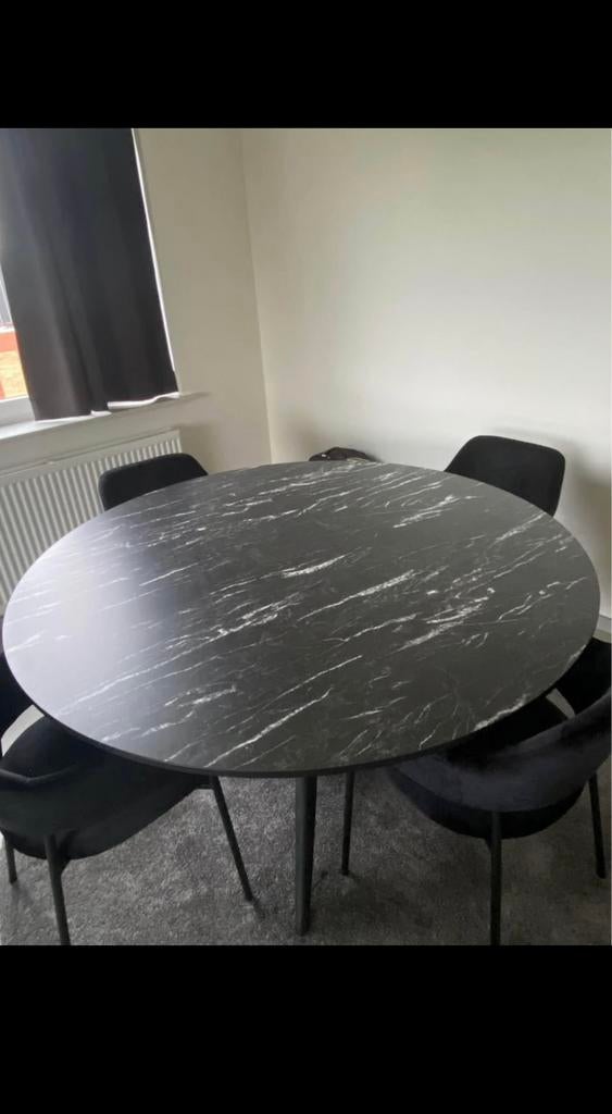 Eettafel, Huis en Inrichting, Tafels | Eettafels, Ophalen, Zo goed als nieuw