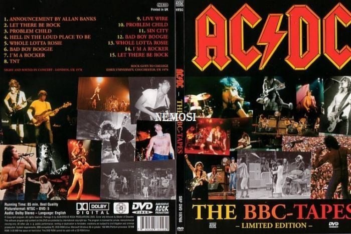 DVD - AC/DC - THE BBC TAPES, Cd's en Dvd's, Dvd's | Muziek en Concerten, Verzenden, Alle leeftijden, Eerste persing, Concert