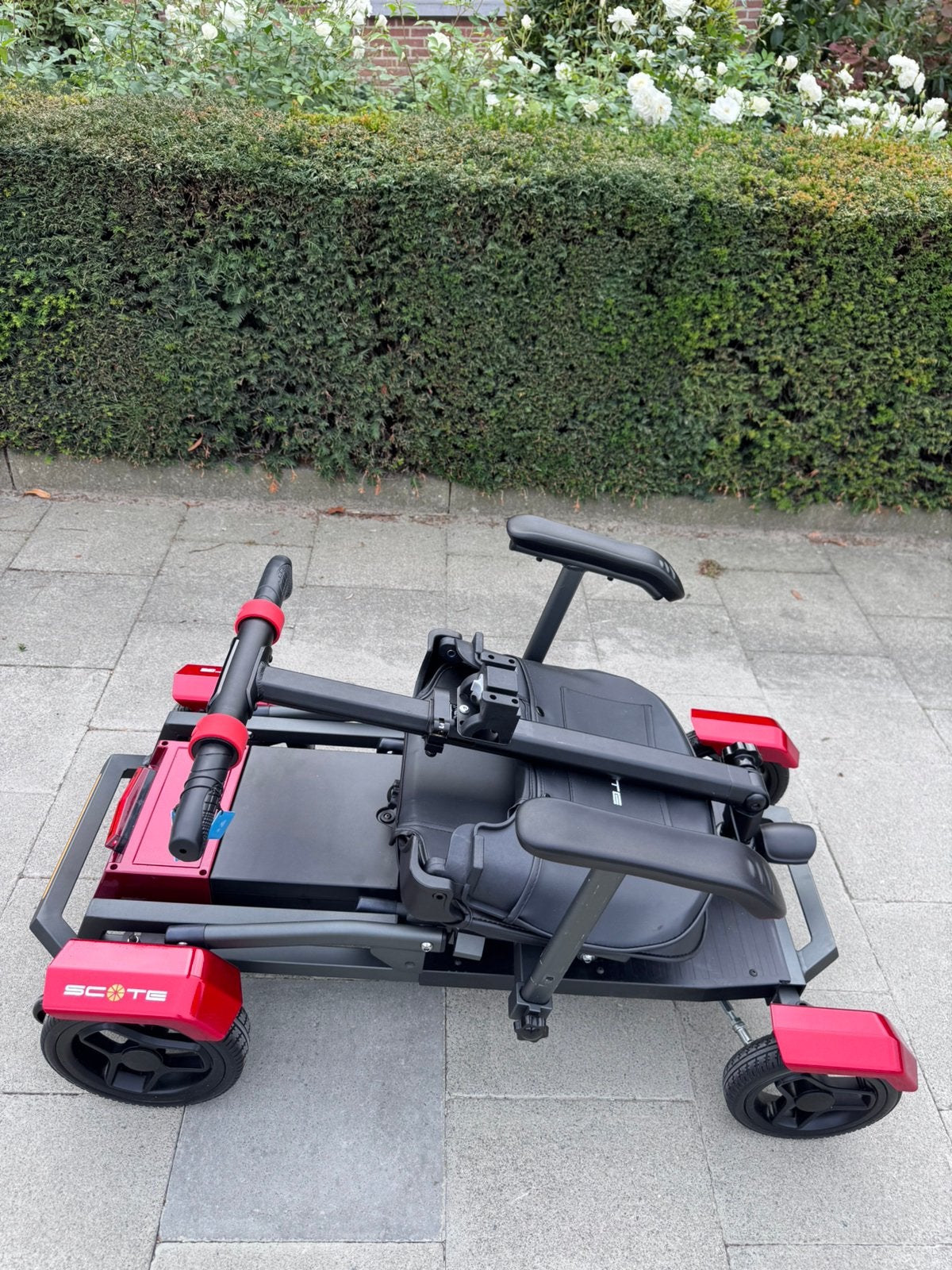 Scote lichtgewicht opvouwbare scootmobiel slechts 13,5kg, Ophalen of Verzenden, Inklapbaar, Nieuw, Elektrische rolstoel